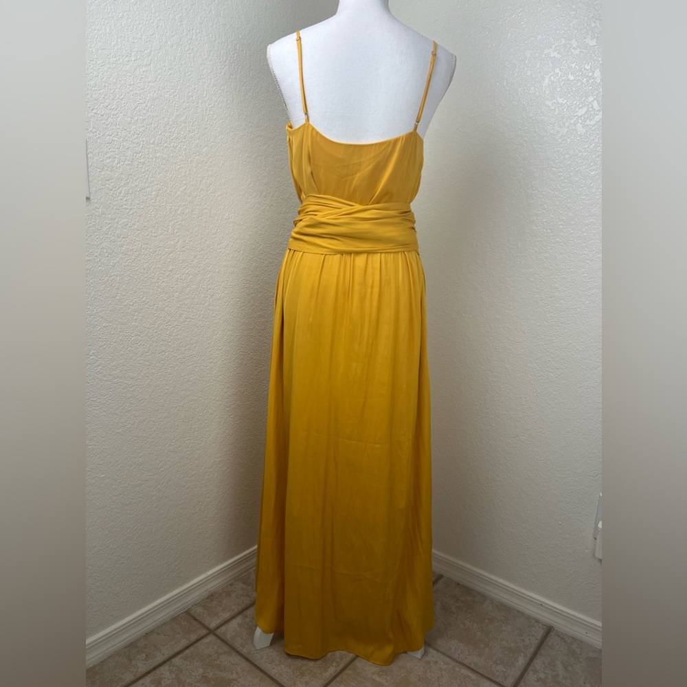 💥NWT💥 Modern Citizen Mila Layered Tank Dress. Marigold. Size Med. - Picture 2 of 8